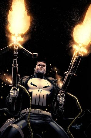 Punisher #1 DAVID MARQUEZ VIRGIN VARIANT [1:100] cover