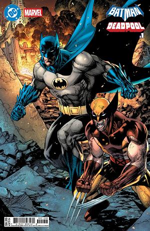 Dc Marvel Batman Deadpool #1 cover