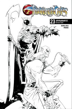 Thundercats #23 CVR M CVR M JAE LEE LINE ART FOC BONUS cover