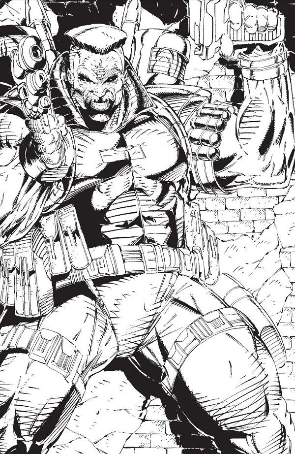 Youngblood #1 CVR C (2025) 3RD PTG CVR C INC 1:10 ROB LIEFELD B&W VIRGIN cover