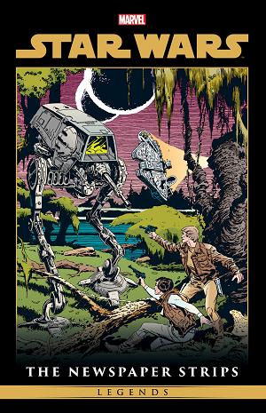 Star Wars Legends: The Newspaper Strips Omnibus Al Williamson Ord Mantell Cover [Dm Only]