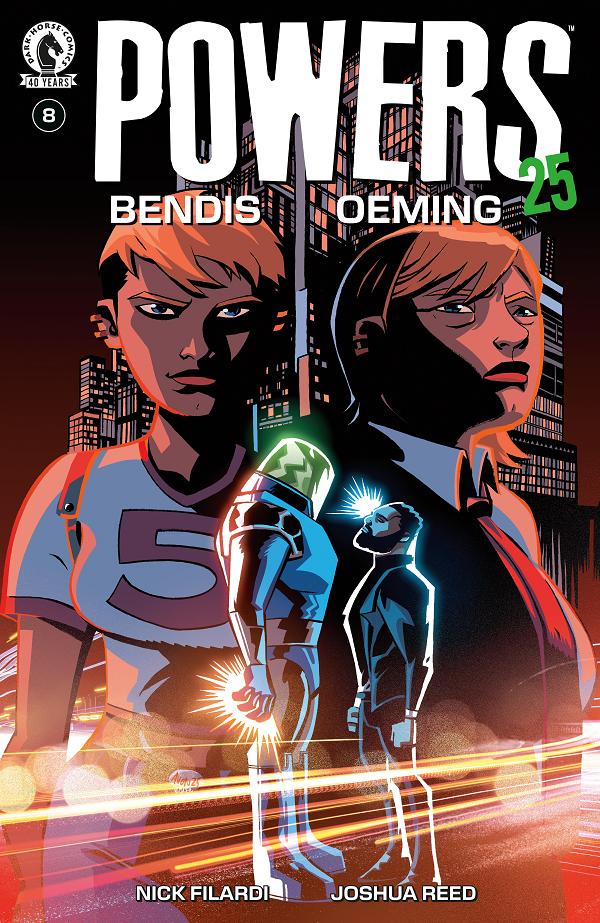 Powers 25 (Cvr A) (Michael Avon Oeming) #8 cover by Michael Avon Oeming