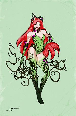 Poison Ivy #42 CVR G CVR G JORGE JIMENEZ CORNER BOX SPOT FOIL cover