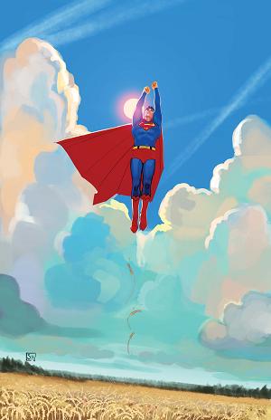 Adventures Of Superman Book Of El #7 CVR B (OF 12) CVR B STEPHANIE HANS CARD STOCK cover