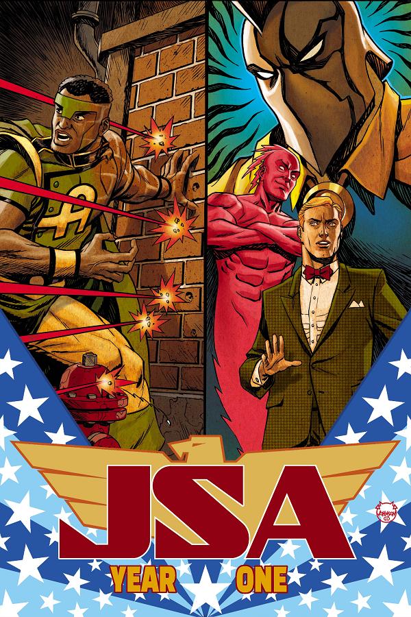 Jsa #17 CVR A DAVE JOHNSON cover