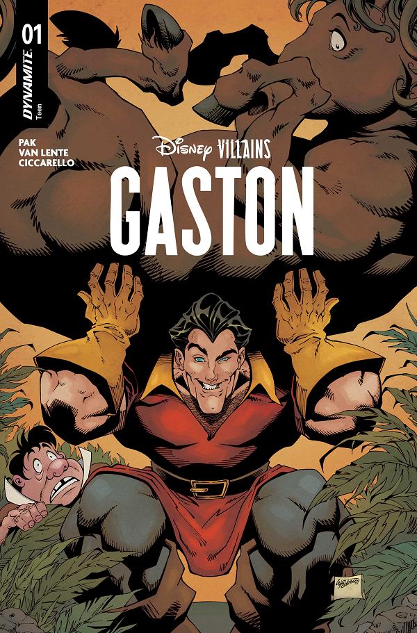 Disney Villains Gaston #1 CVR D CVR D WILL ROBSON cover