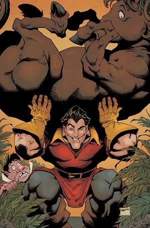 Disney Villains Gaston #1 CVR G CVR G INC 1:10 WILL ROBSON VIRIGIN cover