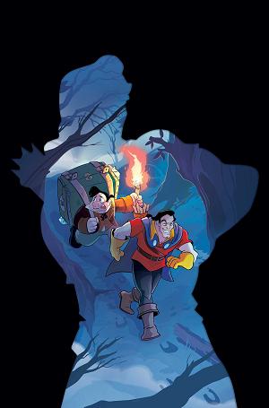 Disney Villains Gaston #1 CVR H CVR H INC 1:10 MILENA CICCARELLO VIRGIN cover