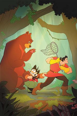 Disney Villains Gaston #1 CVR J CVR J INC 1:15 TED BRANDT AND RO STEIN VIRGIN cover