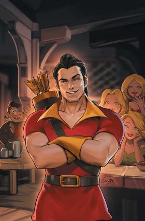 Disney Villains Gaston #1 CVR K CVR K INC 1:20 LEIRIX LI VIRGIN cover