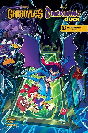 Gargoyles Darkwing Duck #3 CVR D CVR D CIRO CANGIALOSI cover