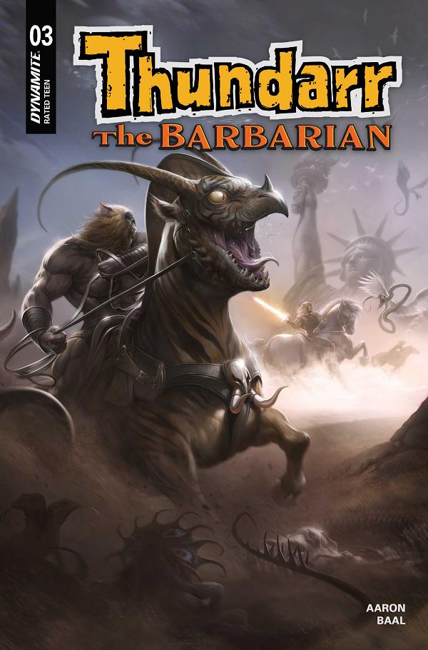 Thundarr The Barbarian #3 CVR B CVR B FRANCESCO MATTINA cover