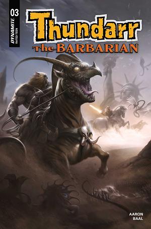 Thundarr The Barbarian #3 CVR B CVR B FRANCESCO MATTINA cover