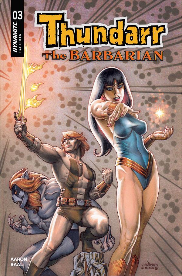 Thundarr The Barbarian #3 CVR D CVR D JOSEPH MICHAEL LINSNER cover