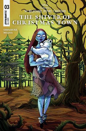 Tim Burtons The Nightmare Before Christmas The Shiver Of Christmas Town #3 CVR B CVR B SOO LEE cover