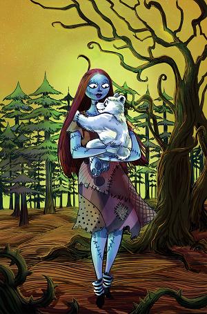 Tim Burtons The Nightmare Before Christmas The Shiver Of Christmas Town #3 CVR H CVR H INC 1:15 SOO LEE VIRGIN cover