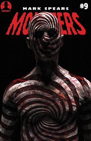Mark Spears Monsters #9 CVR E CVR E 1:50 INC MARK SPEARS THE UNHOLY HOUR cover