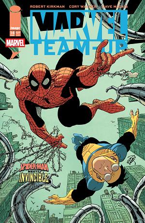 Marvel Teamup #14 CVR C FACSIMILE EDITION CVR C ERIK LARSEN & DAVE MCCAIG cover