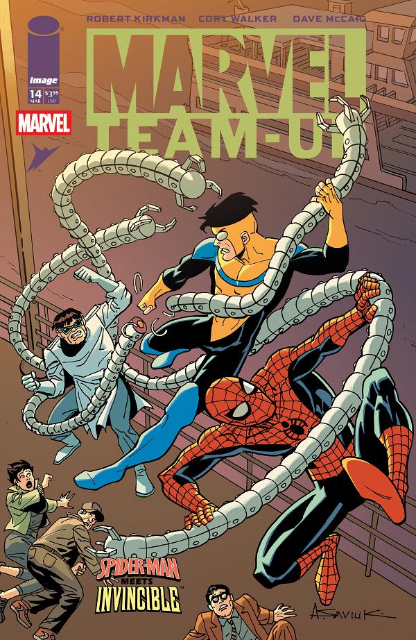 Marvel Teamup #14 CVR F FACSIMILE EDITION CVR F ALEX SAVIUK & DAVE MCCAIG cover