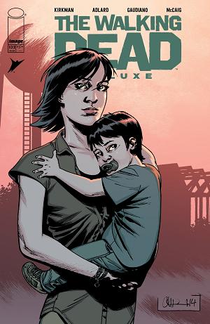 Walking Dead Deluxe #132 CVR B CVR B CHARLIE ADLARD & MAVE MCCAIG cover