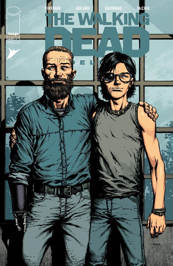 Walking Dead Deluxe #132 CVR A DAVID FINCH & DAVE MCCAIG (MR) cover