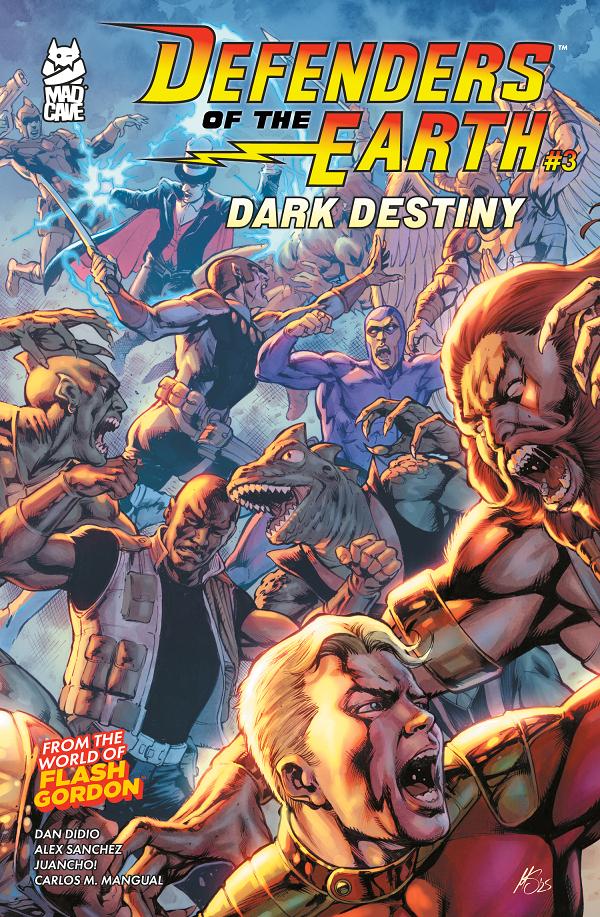 Defenders Of The Earth Dark Destiny #3 cover