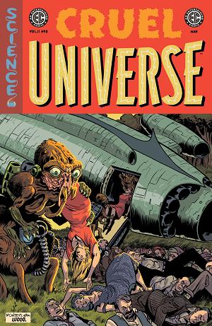 Ec Cruel Universe 2 #8 CVR C (OF 12) CVR C INC 1:10 ALBERT MONTEYS EC HOMAGE cover