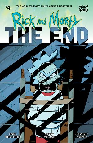 Rick And Morty The End #4 CVR A DAVE BARDIN cover