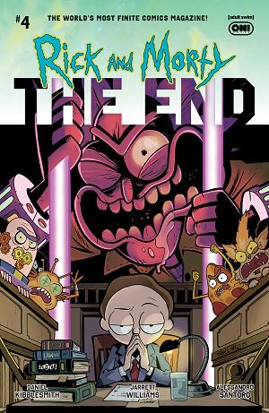 Rick And Morty The End #4 CVR B (OF 6) CVR B TROY LITTLE cover