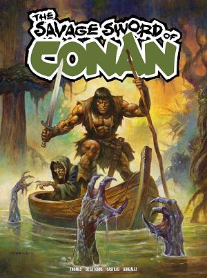 Savage Sword Of Conan #13 CVR C CVR C ALEX HORLEY FOIL cover