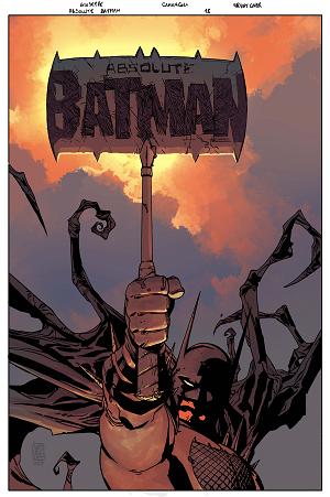 Absolute Batman #18 CVR D CVR D GIUSEPPE CAMUNCOLI CARD STOCK cover