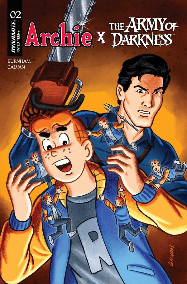 Archie X Army Of Darkness #2 CVR B CVR B BILL GALVAN cover
