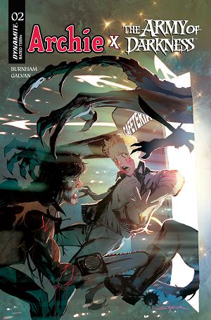 Archie X Army Of Darkness #2 CVR E CVR E STUART SAYGER cover