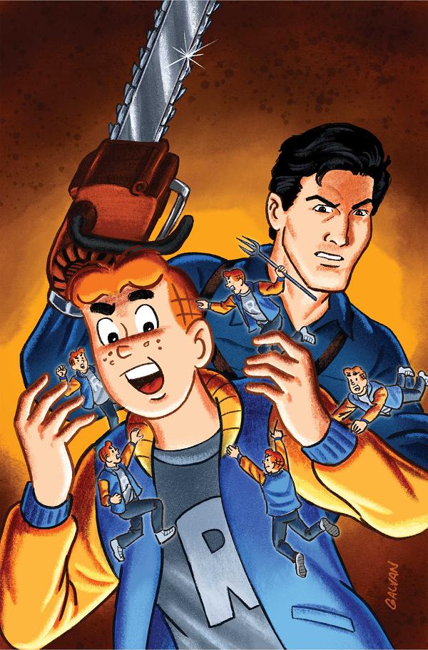Archie X Army Of Darkness #2 CVR K CVR K INC 1:20 BILL GALVAN VIRGIN cover