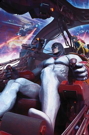 Space Ghost #9 CVR F CVR F INC 1:10 BJORN BARENDS VIRGIN cover