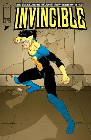 Invincible Foil Edition #1 CVR B REPRINT CVR B CORY WALKER & DAVE MCCAIG cover