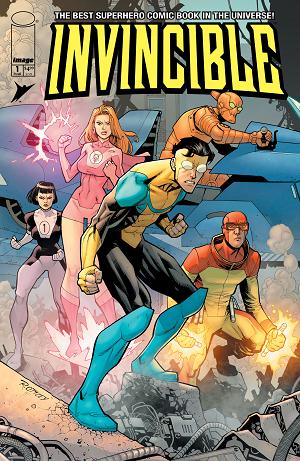Invincible Foil Edition #1 CVR C REPRINT CVR C RYAN OTTLEY & NATHAN FAIRBAIRN cover