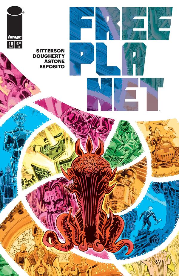 Free Planet #10 CVR A JED DOUGHERTY cover
