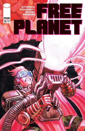 Free Planet #10 CVR B CVR B JED DOUGHERTY cover