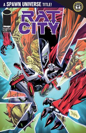 Spawn Rat City #24 CVR A ZE CARLOS cover