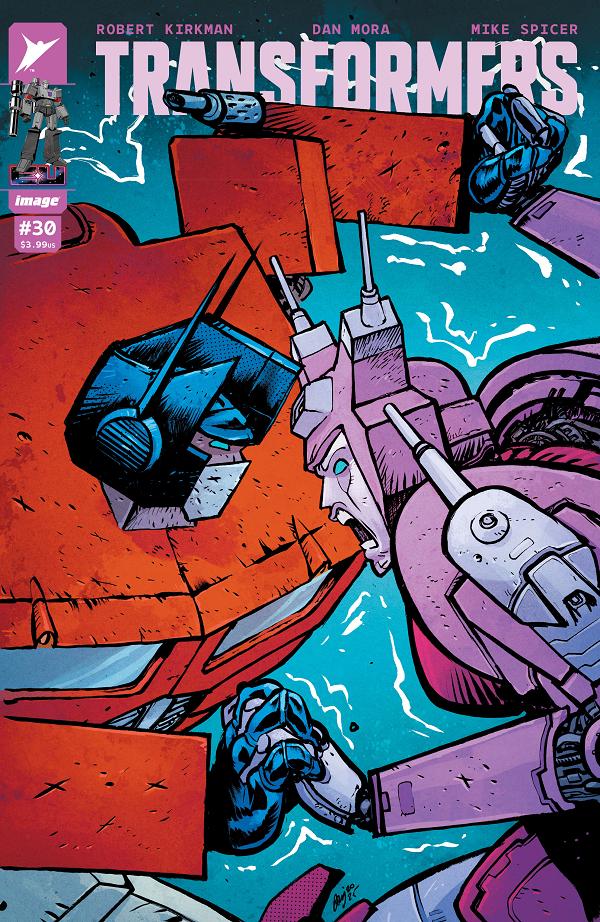 Transformers #30 CVR B CVR B DANIEL WARREN JOHNSON & MIKE SPICER cover