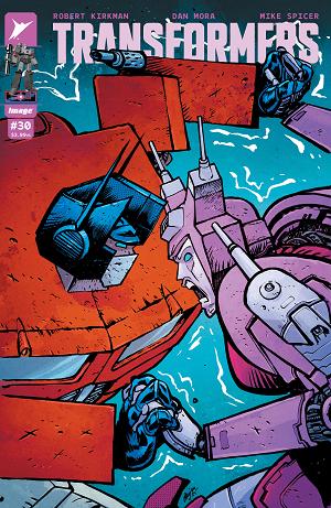 Transformers #30 CVR B CVR B DANIEL WARREN JOHNSON & MIKE SPICER cover