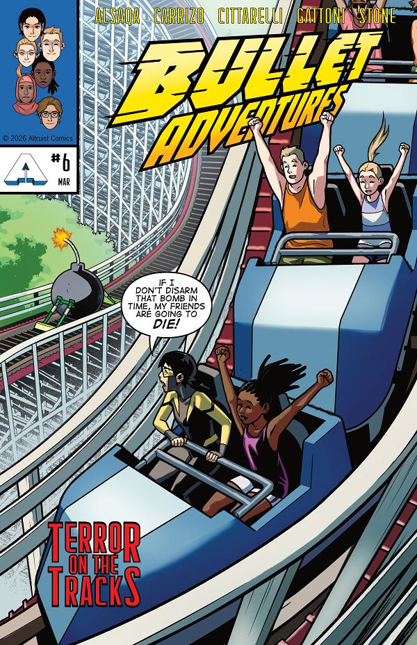 Bullet Adventures #6 CVR A NICOLAS CARRIZO FRANCESCA CITTARELLI  cover