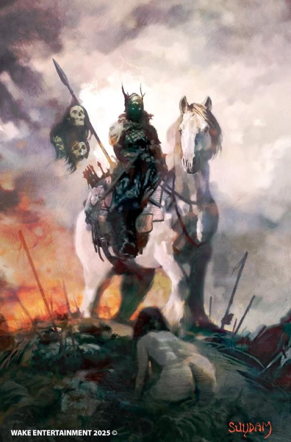 Dead Samurai #6 variant cover by Arthur Suydam