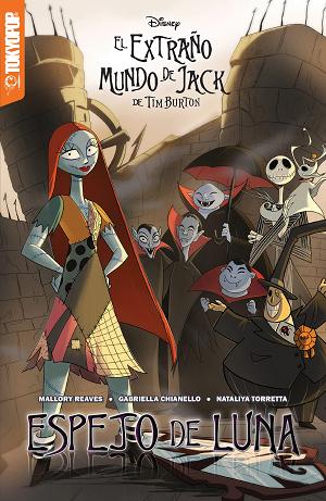 Disney Manga: El Extraño Mundo De Jack De Tim Burton: Espejo De Luna (Español) - Mirror Moon (Spanish Edition) cover