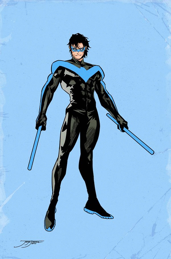 Nightwing #136 CVR E CVR E JORGE JIMENEZ CORNER BOX SPOT FOIL cover