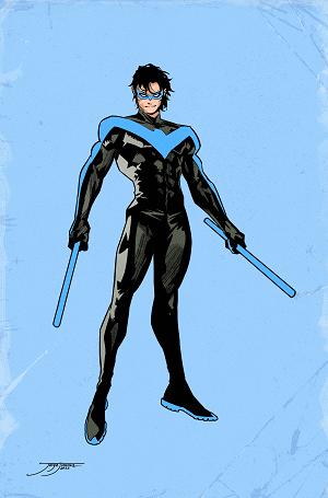 Nightwing #136 CVR E CVR E JORGE JIMENEZ CORNER BOX SPOT FOIL cover