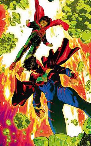 Superman Unlimited #11 CVR G CVR G ACO REIGN OF THE SUPERBOYS CONNECTING CARD STOCK cover