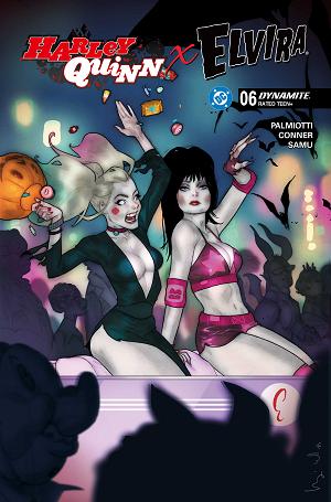 Harley Quinn X Elvira #6 CVR D CVR D BEN CALDWELL cover