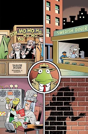 Muppets Noir #2 CVR G CVR G INC 1:25 ROGER LANGRIDGE VIRGIN cover
